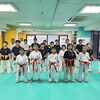【極真会館/東京足立荒川 天野道場】７月５日/日曜練習会を開催しました。五反野道場に、２１名を越える小中学生が参加しました。