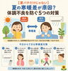 「【夏バテだけじゃない】夏の寒暖差が原因？体調不良を防ぐ5つの対策【出雲・平田・斐川】」
