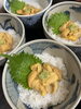 うに丼「小樽のウニ‼️」