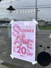 「7/1から店内20％OFFサマーセール開催中です」
