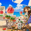 トロピカル香島園の夏限定・すいかのかき氷