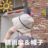 夏のおでかけ🌞【倉敷の雑貨屋さん　日焼け対策　紫外線対策　晴雨兼用傘　UVカット帽子】
