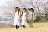 「桜の下でランドセルフォト♡入学記念ショット」
