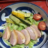 夏野菜とカモの混ぜそばで楽しむ茅野駅近くのそばランチ