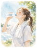 朝1杯のお水は、ご自身の健康を変えるほど大きな1杯です。夜間に失った水分をしっかり補給しましょう。「朝一杯の水が健康を変える！  「起床後の水分補給が大切な理由…」」