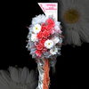 Silver Tower  〜プリザーブドフラワーのおしゃれなアレンジメント〜【福山駅近くのおしゃれな花屋】