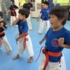 7月9日(木)の稽古風景≪ 明石/空手/スポーツ/運動/幼児/小学生/お稽古/習い事≫