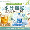 暑い日の水分補給で気をつけたいポイントと飲み物の選び方