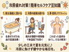冷房対策で健やかな毎日「冷房で冷えた体に♪夏バテ対策ボディケアで全身ポカポカ」