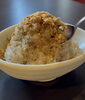 有機三年番茶のかき氷ぜんざい「三年番茶を食べる、だと！？キーンとこうばしいかき氷ぜんざい」