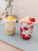 「冷たいドリンク始めました🥭🍓【下諏訪町オープン｜ケーキと焼き菓子がおすすめの店】」