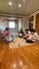 「助産院dayベビーマッサージの様子とママのほっと時間」
