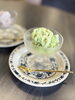 ジェラート【抹茶】「やさしい甘さと上品な香り。この2種類をご紹介します」