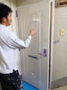 塗装工事「アパート玄関扉塗装工事｜下地処理から丁寧に仕上げています」