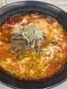 旨辛カルビクッパ「想像以上の一杯！カルビクッパの牛骨スープ、ぜひ味わってください♪」