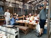 「屋根付きスペースで仲間とワイワイBBQ🍖✨」
