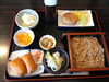 「新松戸「そば処 けやき庵」で満足ランチセットを味わいました」