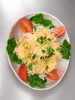 「ぷりぷりエビマヨサラダでちょっとリッチな一皿を🍤🥗」