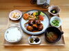 鶏肉の和風あんかけ定食「【今日のランチ】手づくりのおいしさを、ゆったり楽しむお昼時間に🍽️」