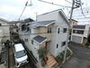 施工事例　施工後「作新建装の施工事例　外壁・屋根塗装　バルコニーウレタン防水工事」