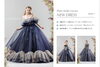 「【フォトスタジオココゾ】可愛いネイビーの最新作ドレス入荷しました！」