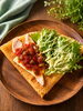 フレッシュ野菜とチキンのヘルシークレープ「再販決定！サラダ系クレープ「スモークチキンサルサ」のご紹介」