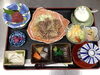 「牛皿と彩り小鉢の本日の和定食ランチ」