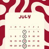 7月定休日のお知らせ