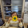 ひまわりの壁面製作づくりをしました【富士見・原村の福祉施設ひなたぼっこ】