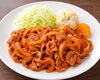 豚こま肉のポークチャップ「週替わりランチ」