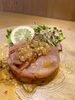 「夏のおすすめ前菜「ビンチョウマグロと夏野菜のセルクル仕立て」」