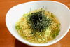 〆にピッタリうま塩ラーメン「〆にさっぱり、刻み海苔たっぷりのラーメン」