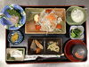 「冷しゃぶとお刺身の彩り和定食ランチ」