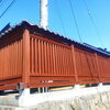 諏訪市近隣市町村 木製門扉・塀の木部塗装・ログハウス｜キシラデコールで外壁まわりを長持ちリフォーム