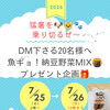 7/25・26限定！猛暑を乗り切る腸活おやつプレゼント企画のお知らせ