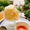 自家製アイスクリーム〜自家製アプリコットソースを添えて〜