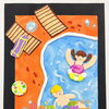 葛西駅徒歩3分！こども絵画教室🎨レインボーアート【 🏖️プールでサマーパーティー！】