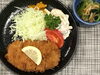 「本日のAランチは　とんかつランチ」