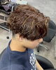 「サーフカール×ハイライトでつくる濡れ質感ショート」