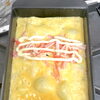 本日の推し！カニカママヨ入りだし巻き玉子、焼いています