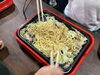 「ホットプレートでみんなで焼きそばづくりをしました！」
