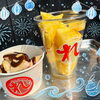 伏見の夜市で冷やしパイン＆チョコバナナをご用意します