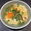 8時間仕込みの特性スープからのクッパスープと無農薬ご飯でほっと一息