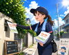 地域密着！頼れるポスティングサービス「猛暑の日でも一軒一軒。責任を持って“まじめな配布”を続けています」