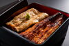 秘伝のタレと炭火で仕上げた鰻「香ばしくふっくらと焼き上げた国産うなぎをお重でご提供しています」