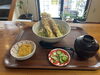 揚げたてサクサク！穴子一本「穴子一匹丸揚げ天丼と手作りひんやりデザート」