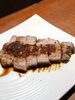鉄板で焼き上げたジューシーな豚肉「鉄板でしっとり♪ポークステーキでゆるっと夜ごはんしませんか？」