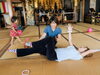 お寺での子連れ産後ピラティスレッスンの様子「【8月スケジュール】子連れOK！和歌山市の産後ピラティス │ 夏バテ・抱っこ疲れ解消」