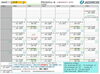 8月スケジュールです「8月も健康貯筋！しましょう☀️🍉🌻🏊ジャザサイズ西大寺クラス」