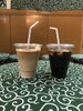 アイスコーヒーとアイスカフェオレ「アイスドリンクメニュー豊富です！」